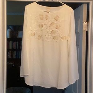 Chico’s off white blouse